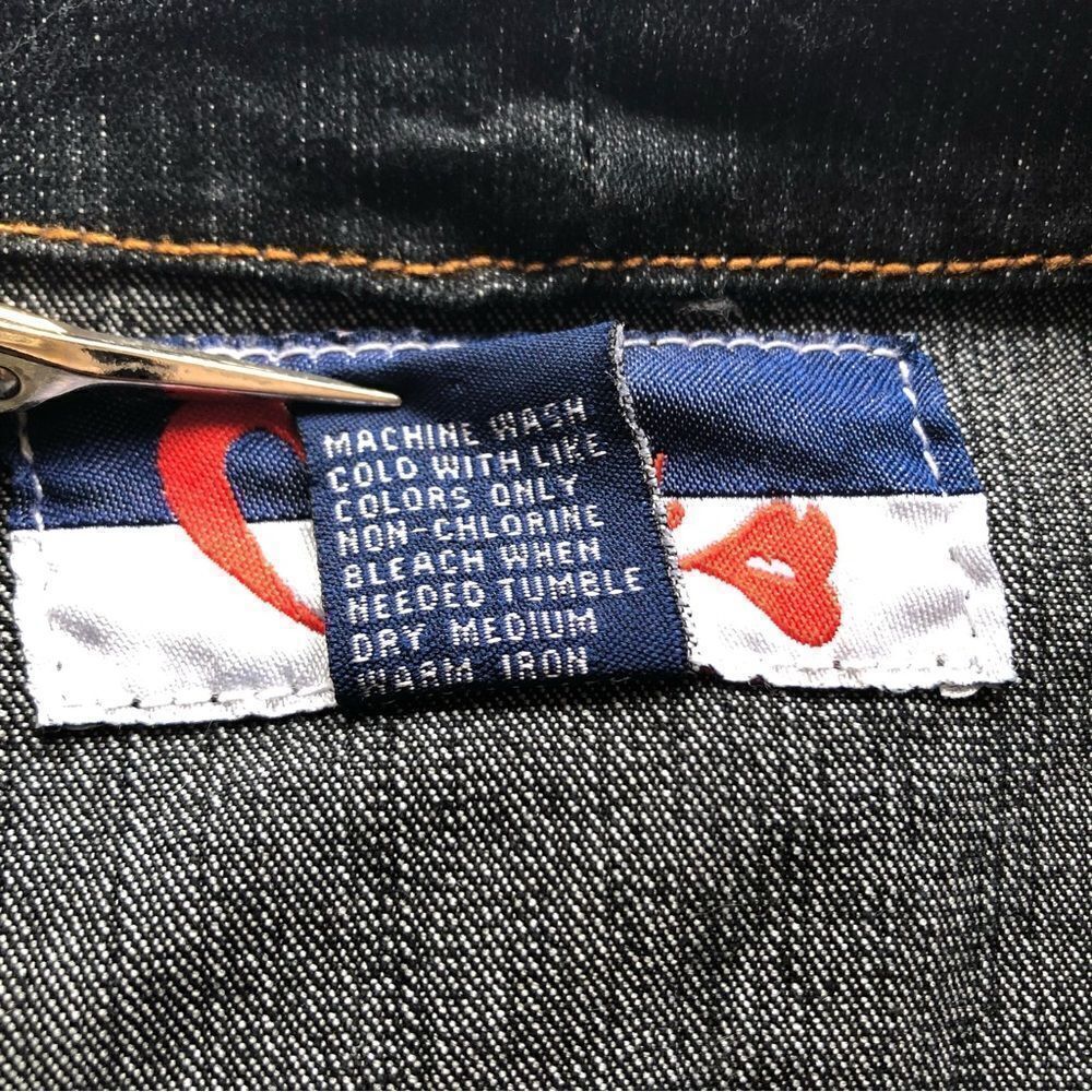 Denim Jacket Be Kind Custom Back Panel - 1XL - Like New Condition Urban flair - Picture 13 of 14